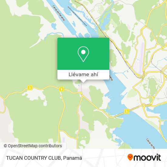 Mapa de TUCAN COUNTRY CLUB