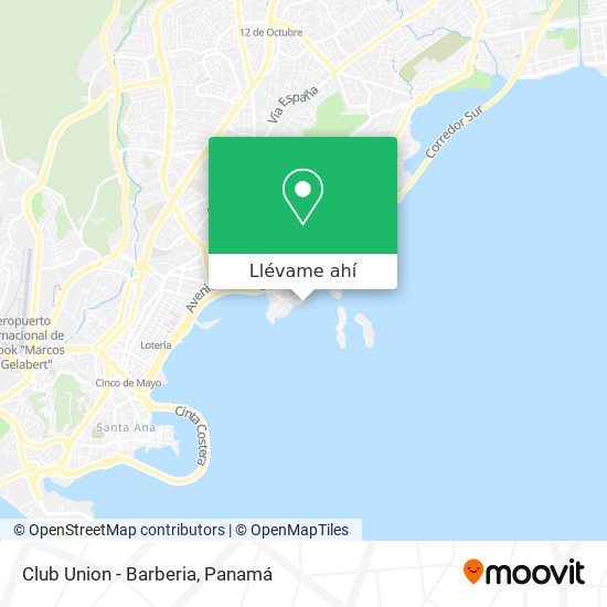 Mapa de Club Union - Barberia