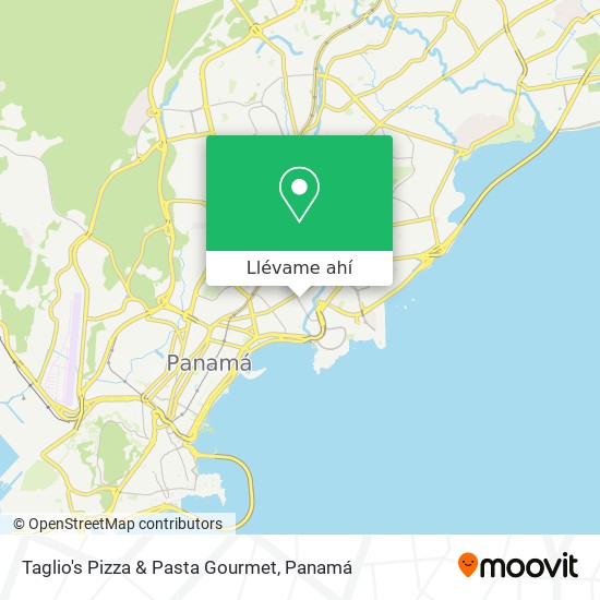 Mapa de Taglio's Pizza & Pasta Gourmet
