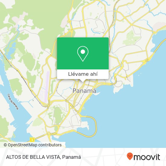 Mapa de ALTOS DE BELLA VISTA