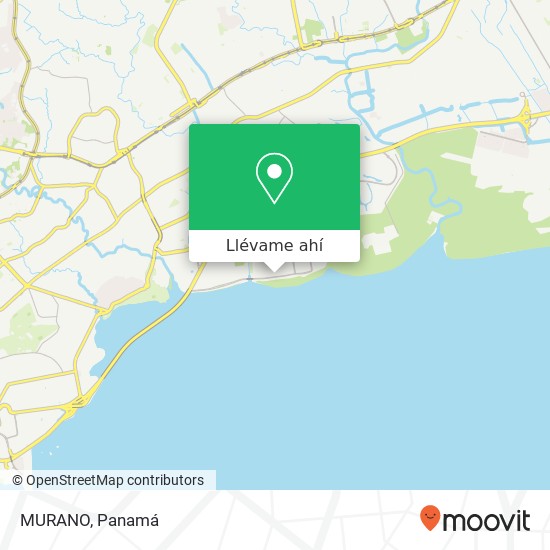 Mapa de MURANO