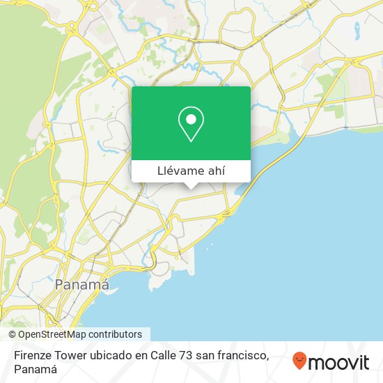 Mapa de Firenze Tower  ubicado en Calle 73  san francisco