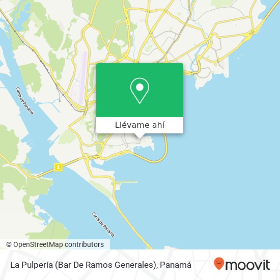 Mapa de La Pulpería (Bar De Ramos Generales)