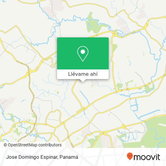 Mapa de Jose Domingo Espinar