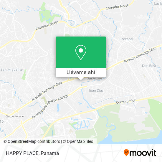 Mapa de HAPPY PLACE