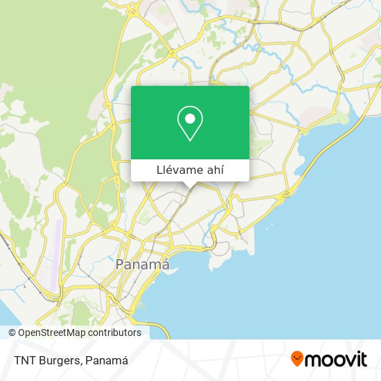 Mapa de TNT Burgers