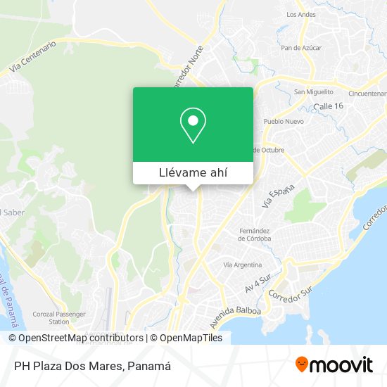 Mapa de PH Plaza Dos Mares
