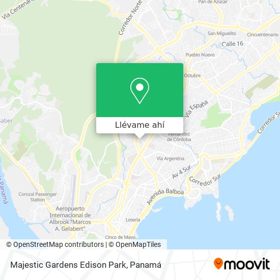Mapa de Majestic Gardens Edison Park