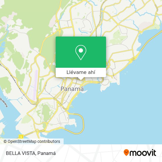 Mapa de BELLA  VISTA