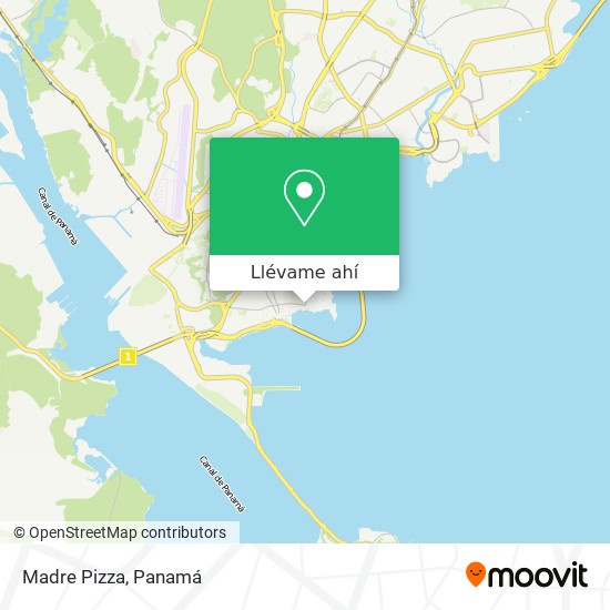 Mapa de Madre Pizza