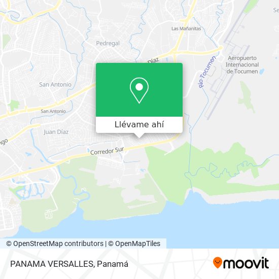 Mapa de PANAMA VERSALLES