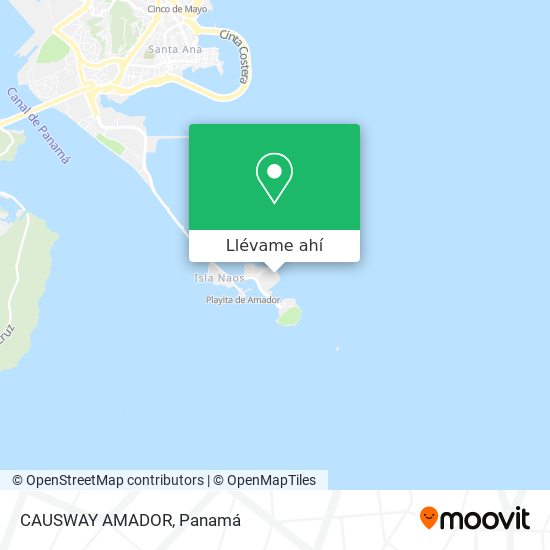 Mapa de CAUSWAY  AMADOR
