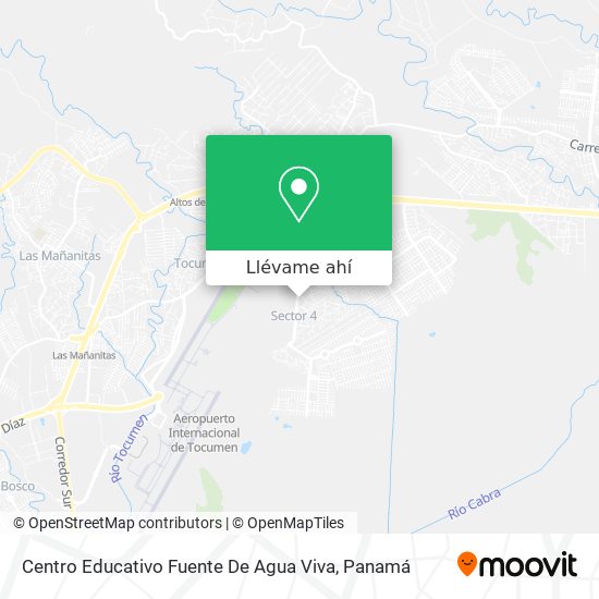 Mapa de Centro Educativo Fuente De Agua Viva