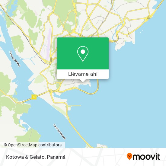 Mapa de Kotowa & Gelato