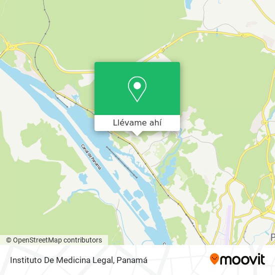 Mapa de Instituto De Medicina Legal