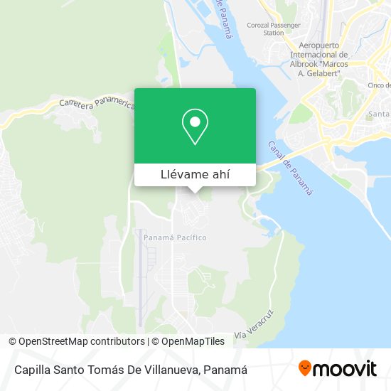 Mapa de Capilla Santo Tomás De Villanueva