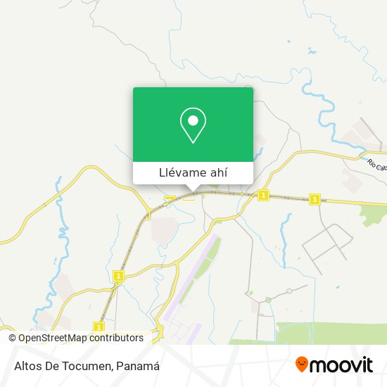 Mapa de Altos De Tocumen