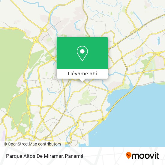 Mapa de Parque Altos De Miramar