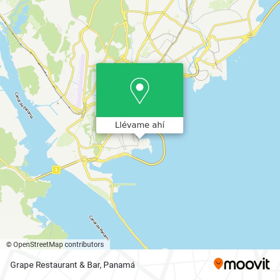 Mapa de Grape Restaurant & Bar