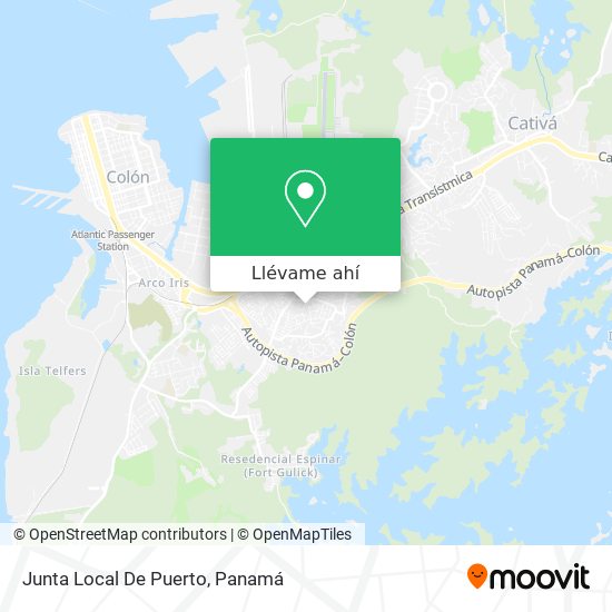 Mapa de Junta Local De Puerto