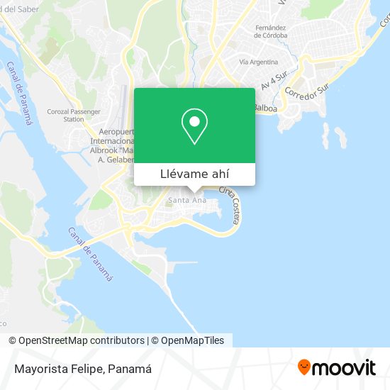 Mapa de Mayorista Felipe