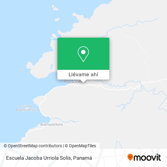 Mapa de Escuela Jacoba Urriola Solís