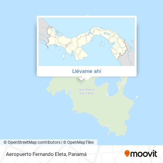 Mapa de Aeropuerto Fernando Eleta