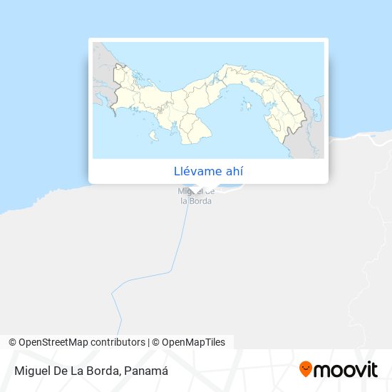 Mapa de Miguel De La Borda