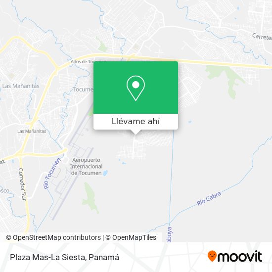Mapa de Plaza Mas-La Siesta