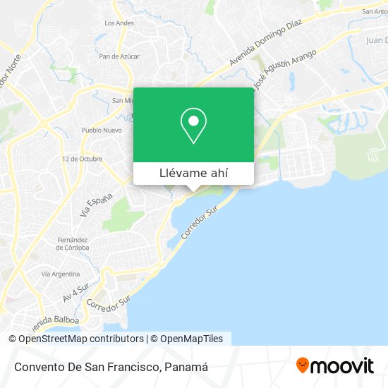 Mapa de Convento De San Francisco