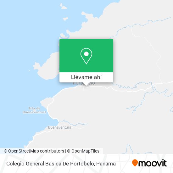 Mapa de Colegio General Básica De Portobelo