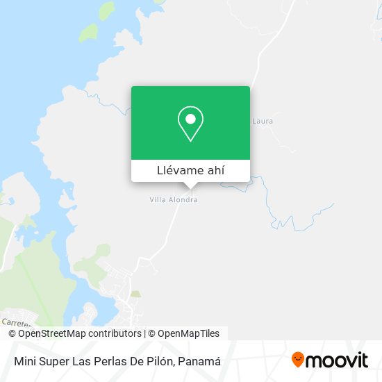 Mapa de Mini Super Las Perlas De Pilón