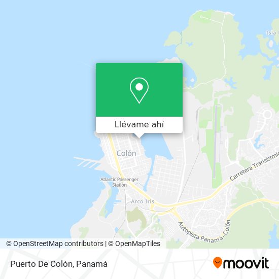 Mapa de Puerto De Colón