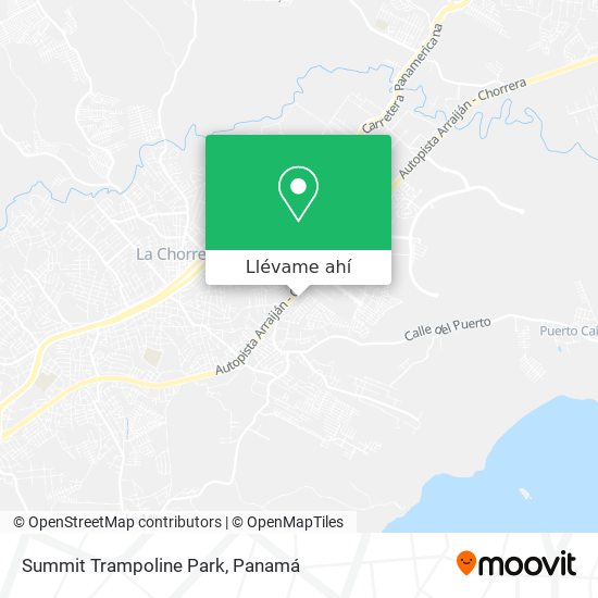 Mapa de Summit Trampoline Park