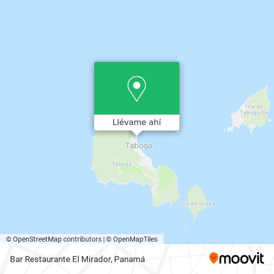 Mapa de Bar Restaurante El Mirador