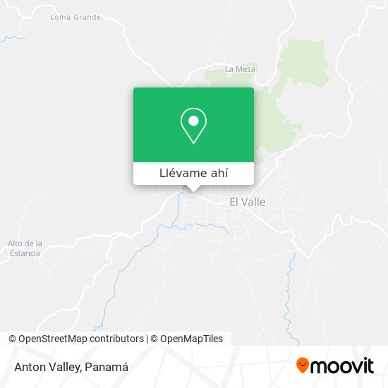 Mapa de Anton Valley