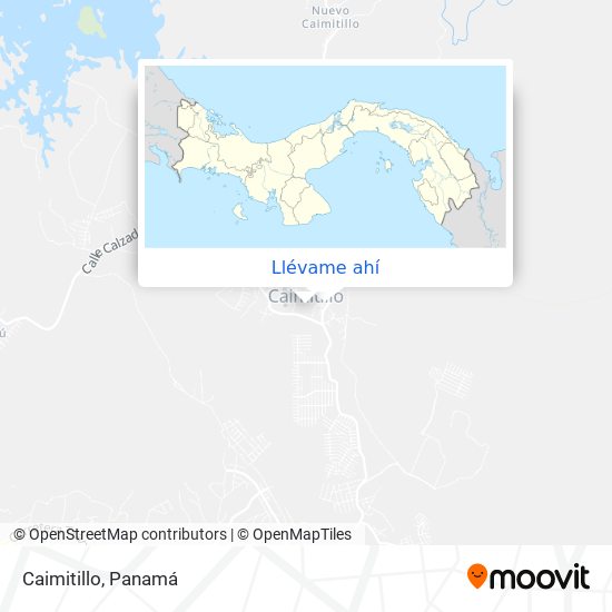 Mapa de Caimitillo