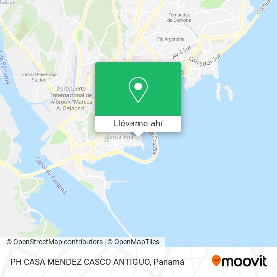 Mapa de PH CASA MENDEZ  CASCO ANTIGUO