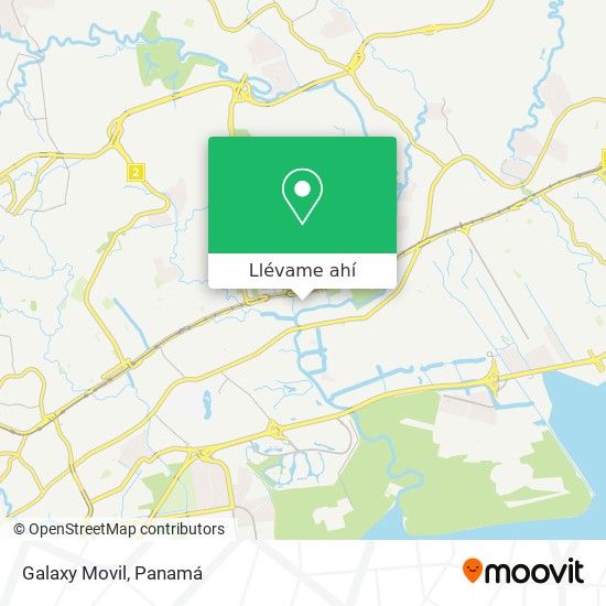 Mapa de Galaxy Movil