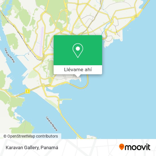 Mapa de Karavan Gallery