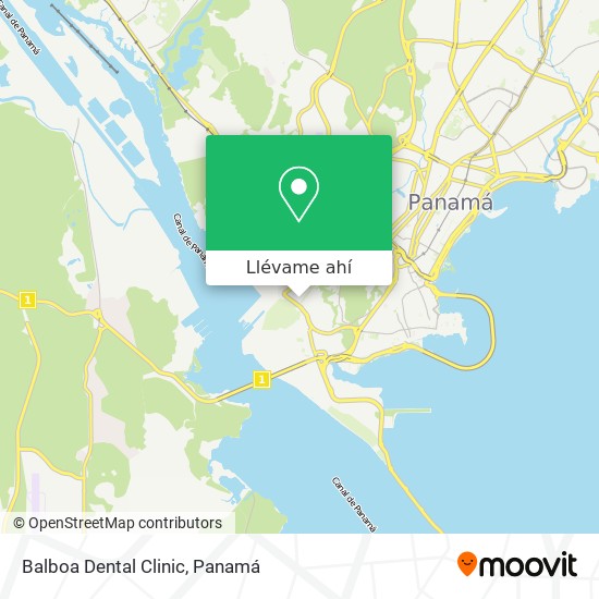 Mapa de Balboa Dental Clinic