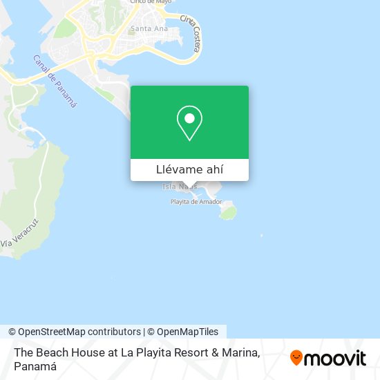 Mapa de The Beach House at La Playita Resort & Marina