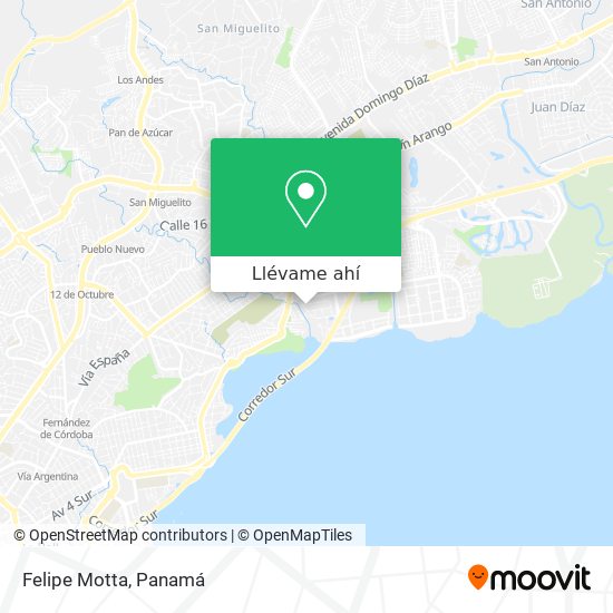 Mapa de Felipe Motta