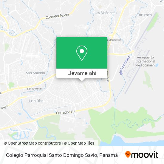 Mapa de Colegio Parroquial Santo Domingo Savio