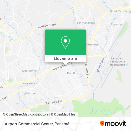 Mapa de Airport Commercial Center