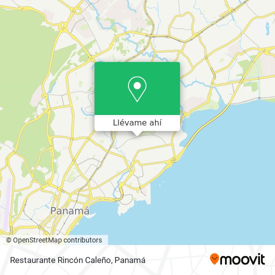 Mapa de Restaurante Rincón Caleño