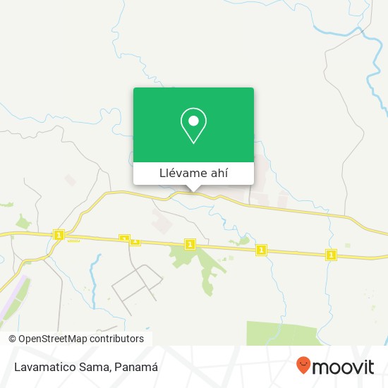 Mapa de Lavamatico Sama