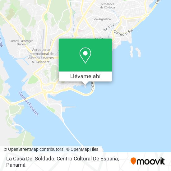 Mapa de La Casa Del Soldado, Centro Cultural De España
