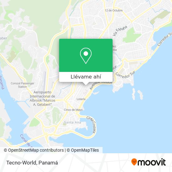 Mapa de Tecno-World