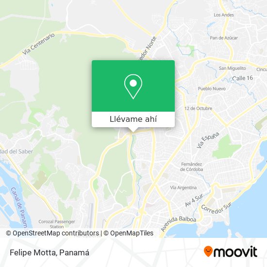 Mapa de Felipe Motta